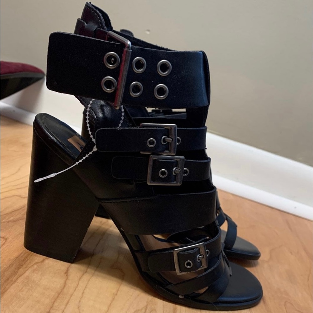 Dolce Vita Black Heels Size 8.5 New